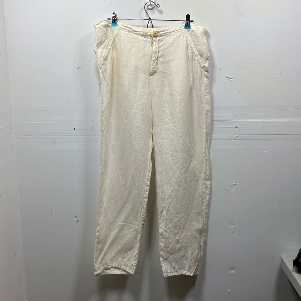 Flax Linen Pants Small